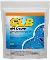 GLB pH Down (Bag) | 71252A | 2.5 lb pH Decreaser for Pools