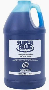 Applied Biochemists Super Blue | 40718 | 64 fl oz | Pool Water Clarifier