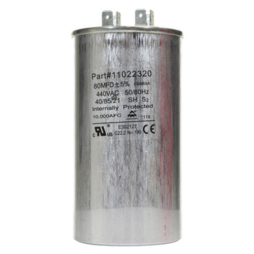 CAPACITOR, 80 UF, 440 VAC | SMX11022320