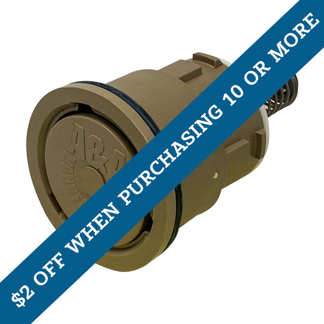 Style 2 High Flow Pop‑Up Head (Gold) – Pentair In‑Floor | 236348