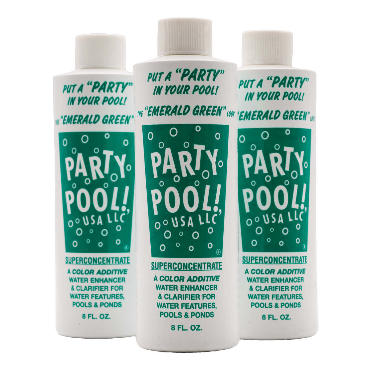 Party Pool Color Additive Green - 3 Pack