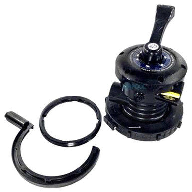 Waterway 1.5" Top Mount Sand Filter Valve Assembly Split Nut Style Black | WVS003B