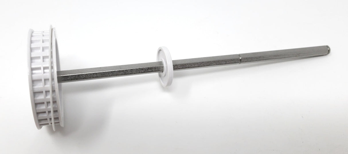 top view of Trans Pulley / Drive Shaft Assembly (9-100-1007) - Polaris Vac-Sweep 360 Rebuild Kit - ePoolSupply