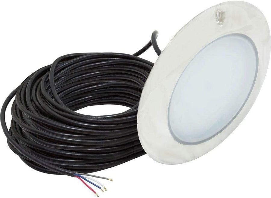 Side View - PAL Evenglow Cool White Pool Light with 150ft Cable & Plug