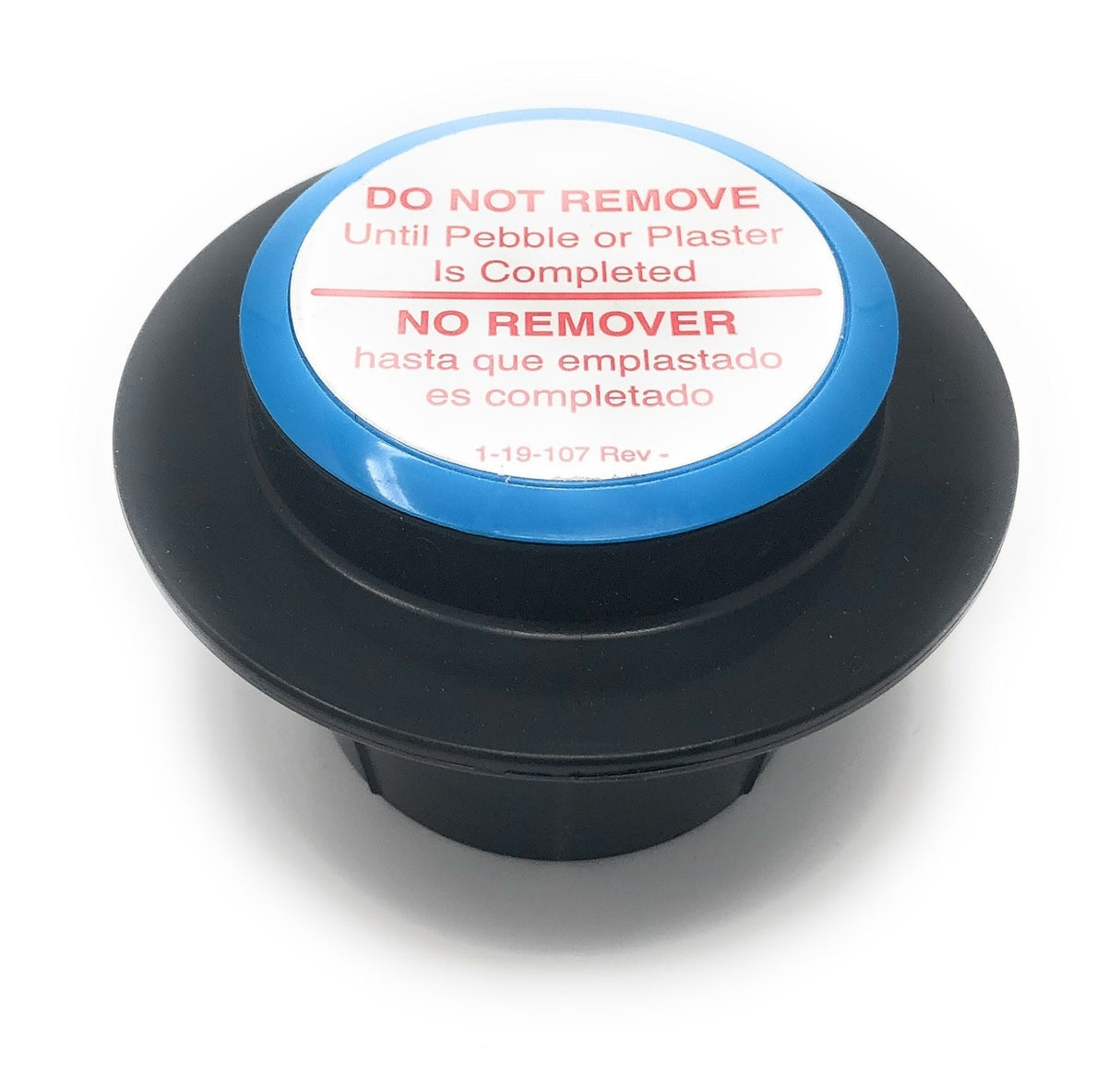 Caretaker 99 In-Floor Cleaning Head Collar 2.5" (Jet Black) - With Plaster Cap