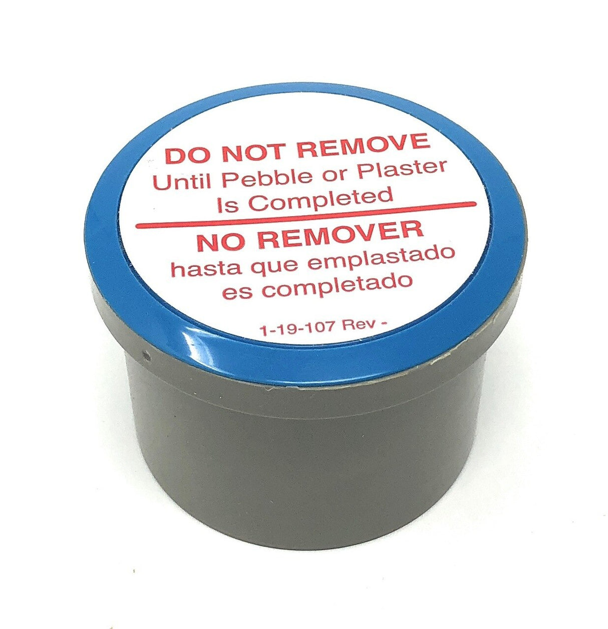 View of cap - Caretaker 99 Complete 2" High Flow Cleaning Head (Pebble Gold) - ePoolSupply