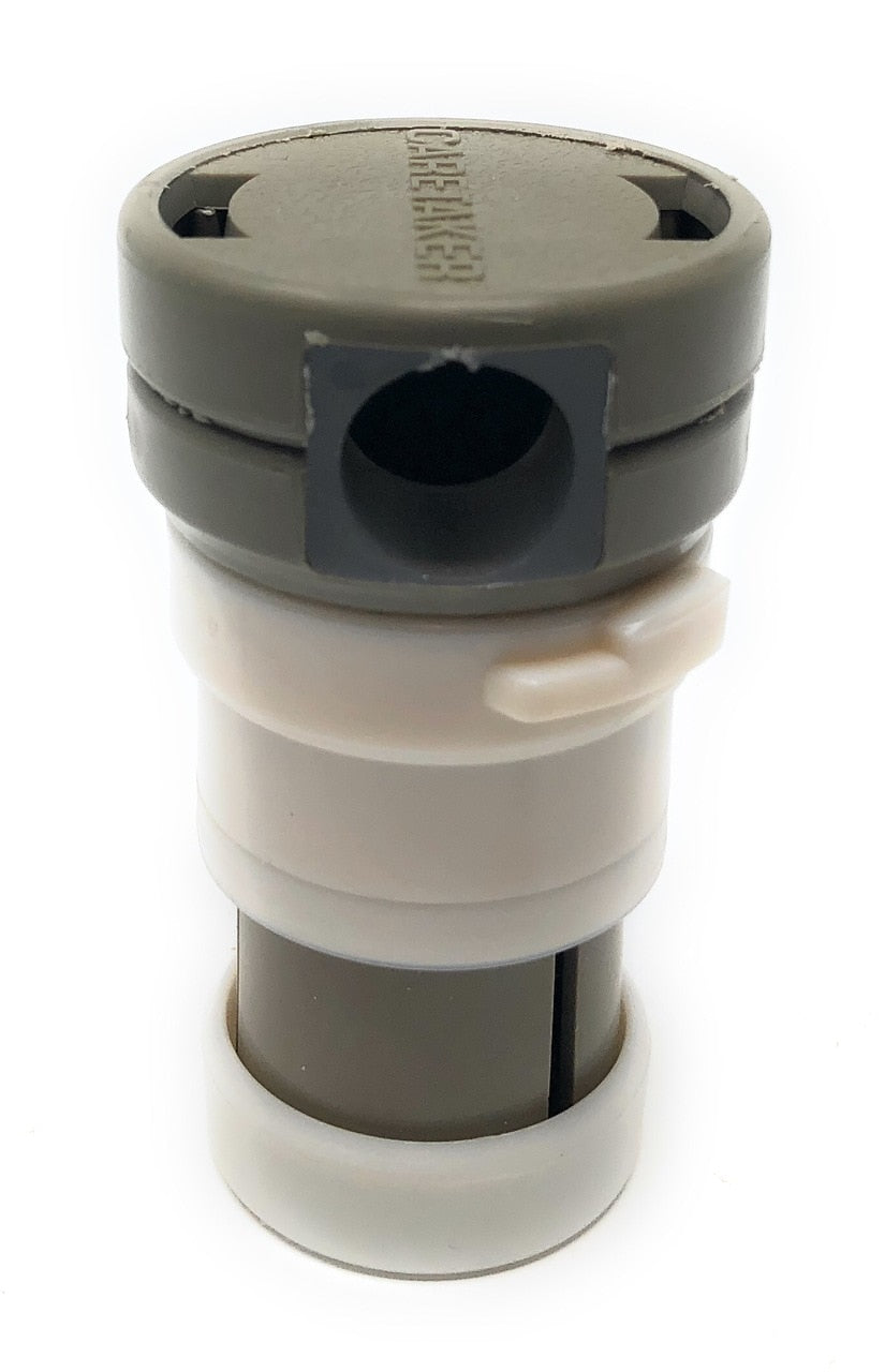 Front View - Caretaker 99 Complete 2" High Flow Cleaning Head (Pebble Gold) - ePoolSupply