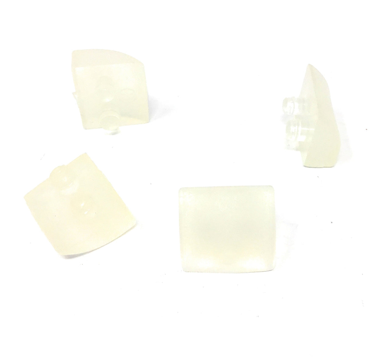 Top View - Hayward PoolVac Ultra/PoolVac/PoolVac XL/Navigator V-Flex/Navigator Pro/Hayward Blu Shoes - Concrete - 4 Pack - ePoolSupply