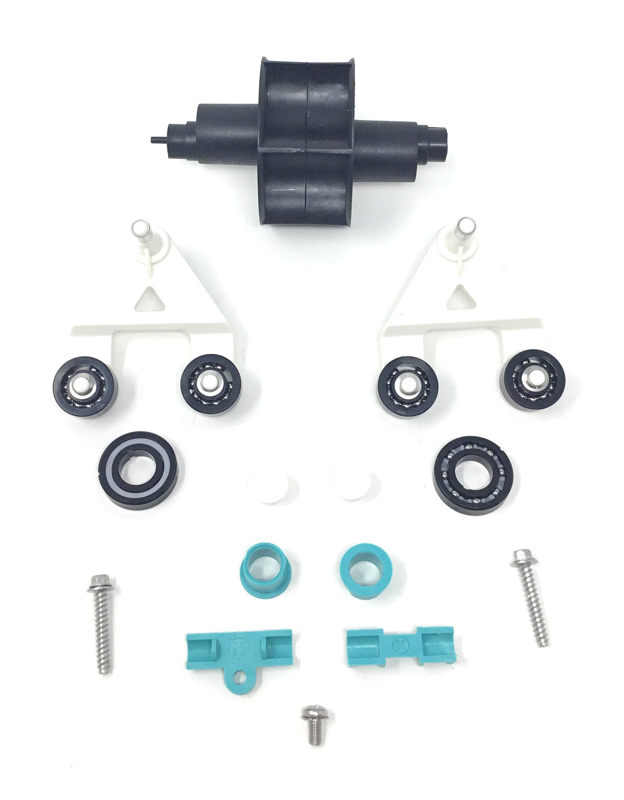 Top View of All Pieces- - Hayward Navigator Pro/PoolVac XL/Hayward Blu Universal Turbine/A-Frame Kit - ePoolSupply