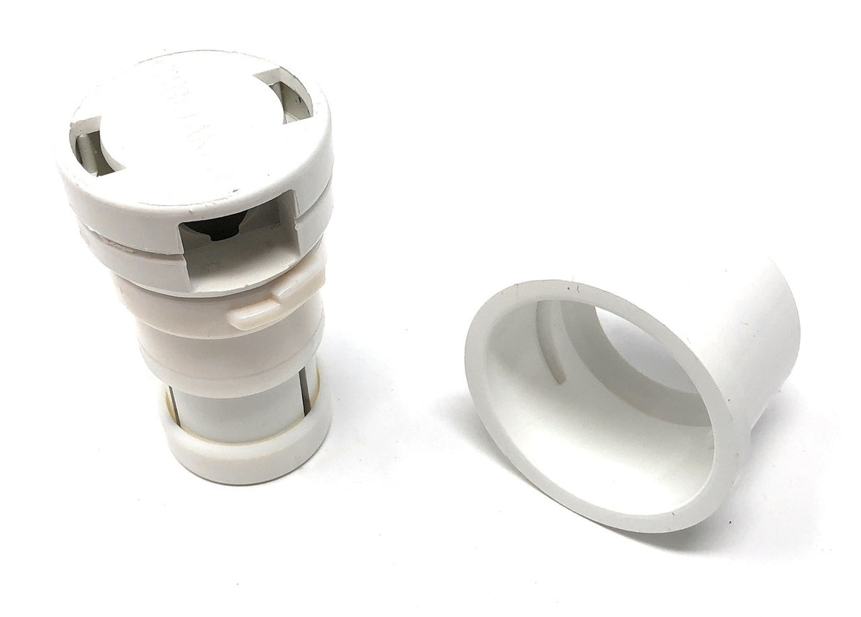 Caretaker 99 Complete 2" Cleaning Head (Bright White) - Disassembled