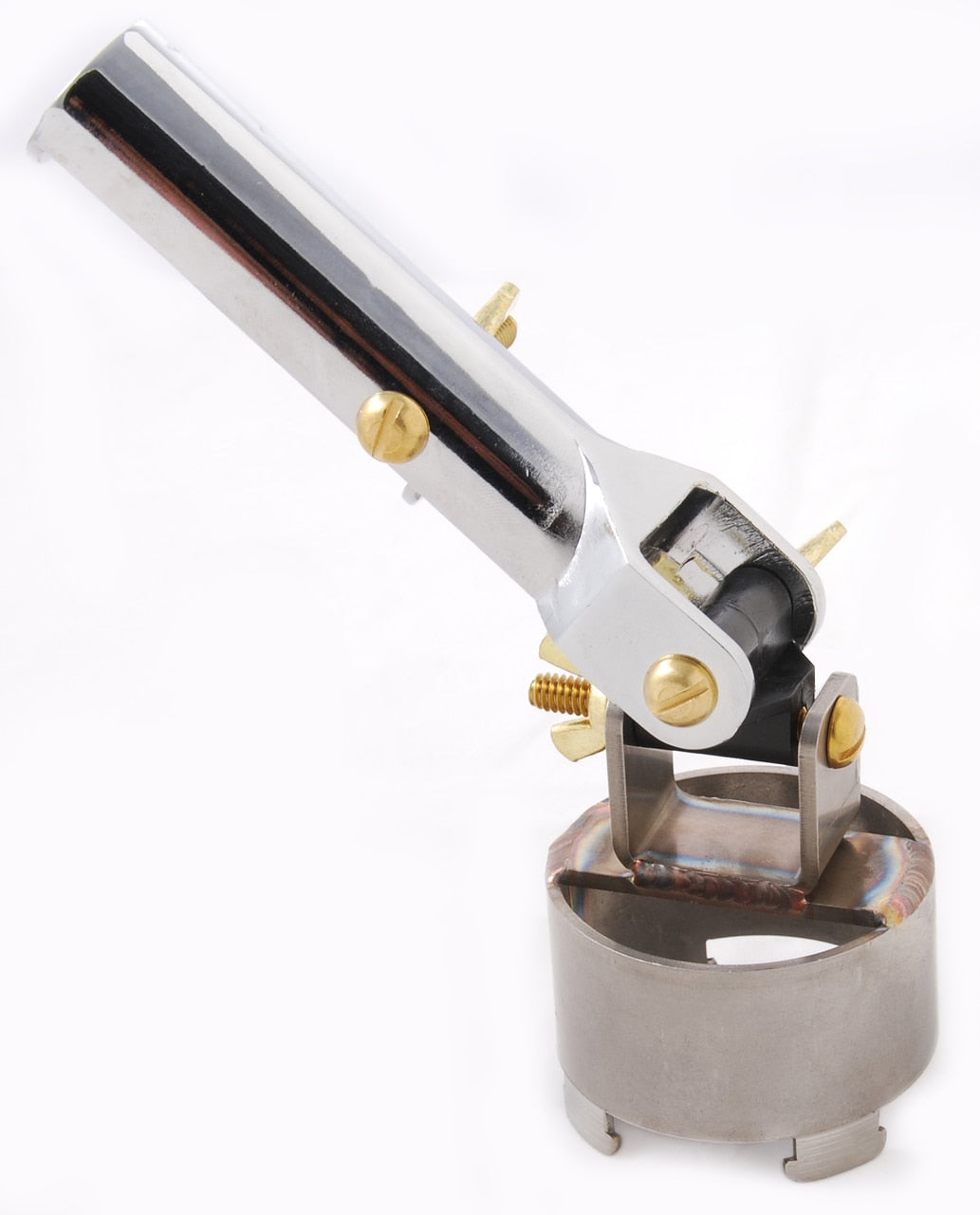 Side View - Paramount Small Pop Up Head Tool with 1/2" Adapter (Stainless Steel) - ePoolSupply