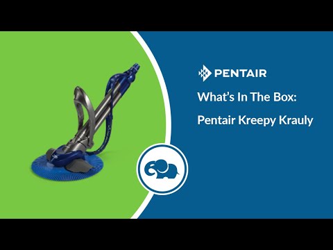 pentair kreepy krauly pool cleaner: whats in the box