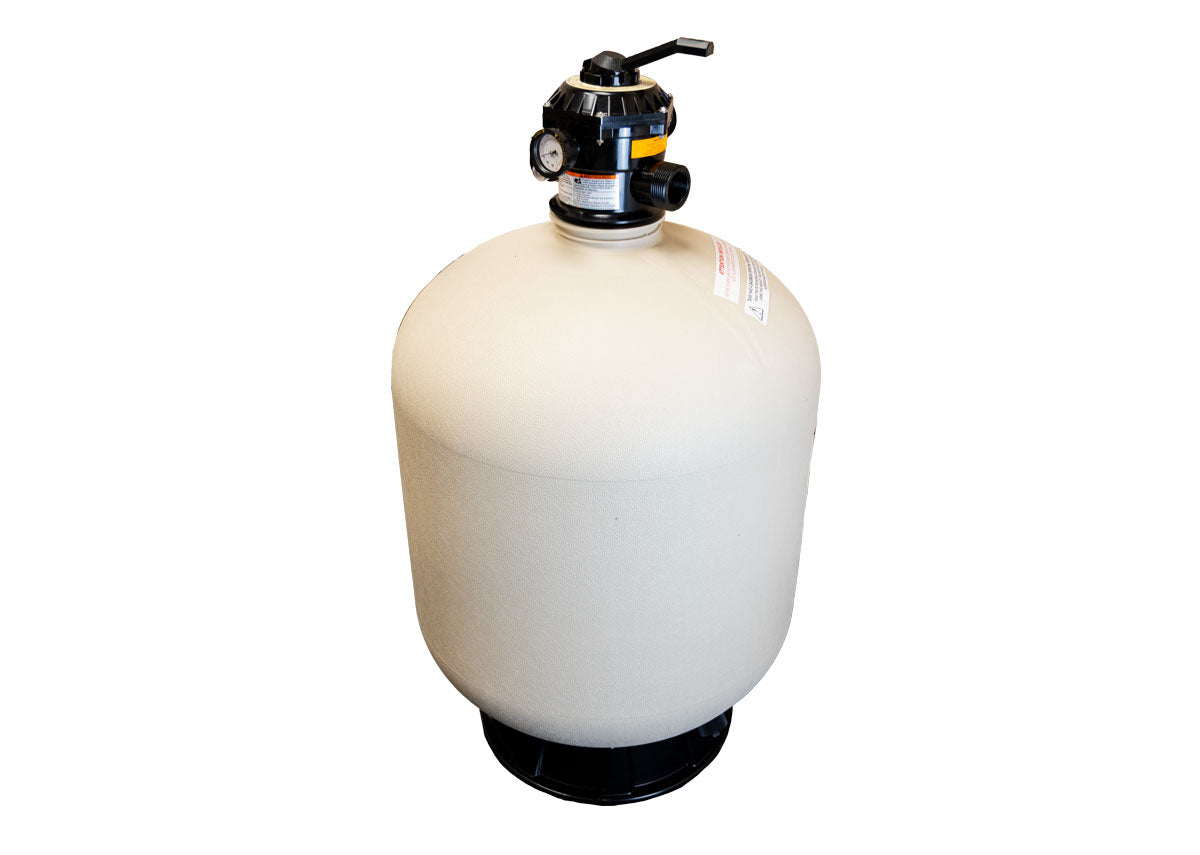 angled image of Pentair Sand Dollar Top Mount Filter
