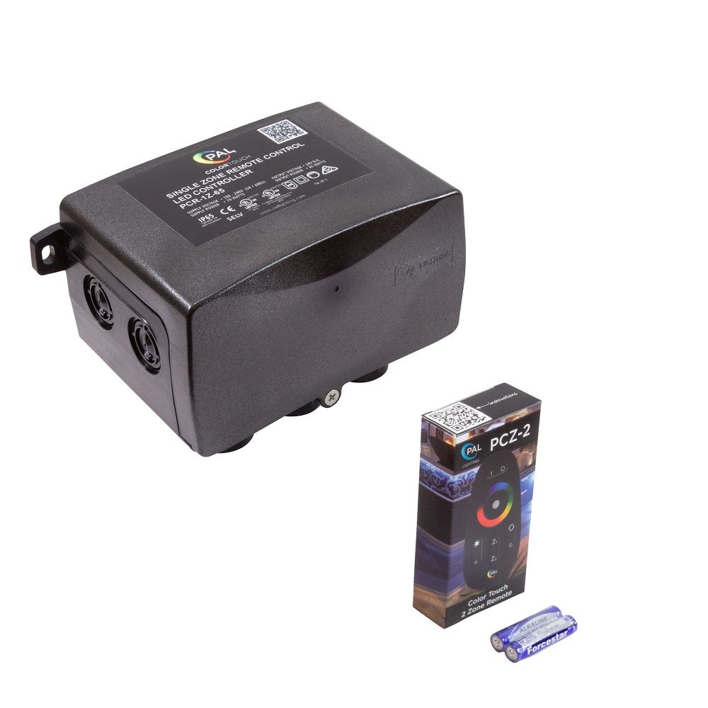 PAL 65W Multi Color Single Zone Remote Control Transformer 24VDC