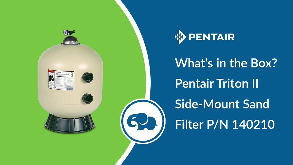 Pentair TR100 Fiberglass Sand Filter without Valve - What's In The Box