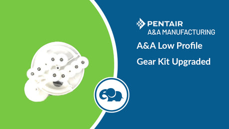 Graphic showing Pentair A&A Low Profile Wave Valve Update
