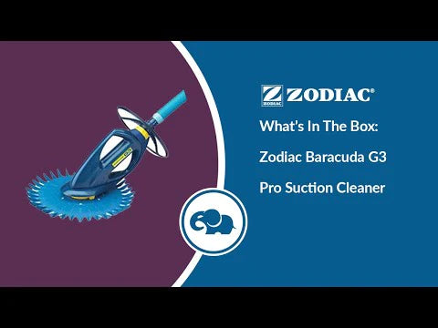 Zodiac Baracuda G3 Pro Suction Cleaner - What's in the box?