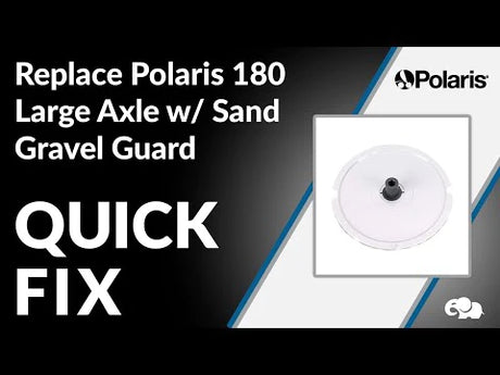 How to Remove and Replace Polaris Vac-Sweep 180 Large Axle with Sand Gravel Guard