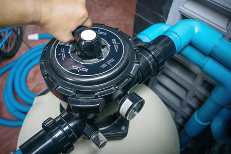 How to backwash a pool filter