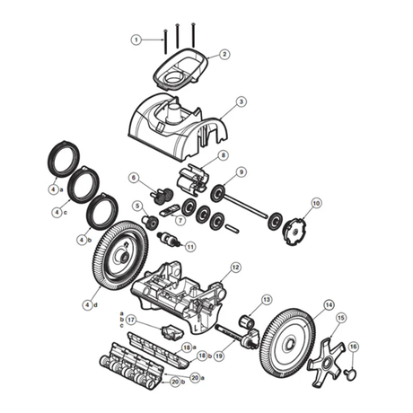 Parts Diagram for AquaNaut 200