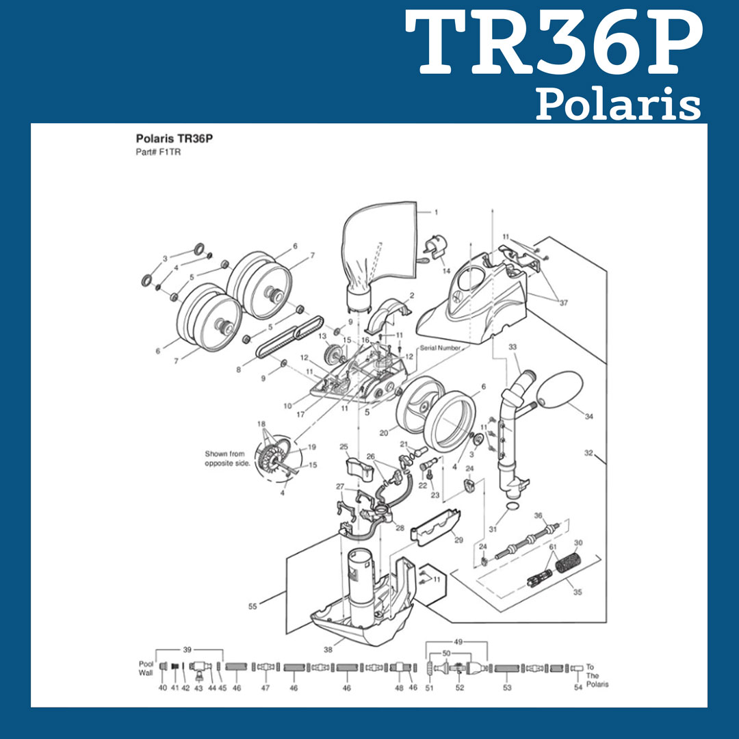 Parts List for Cleaner Parts List: Polaris TR36P