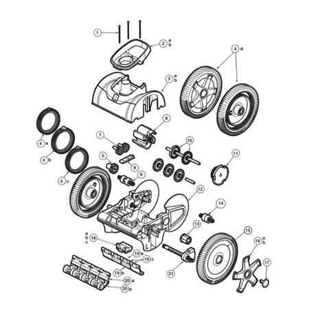 Parts Diagram for AquaNaut 400-450