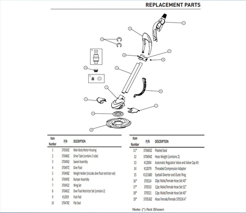 Kreepy Krauly Parts and Accessories