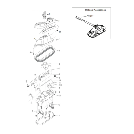 Parts Diagram for Pentair Dorado