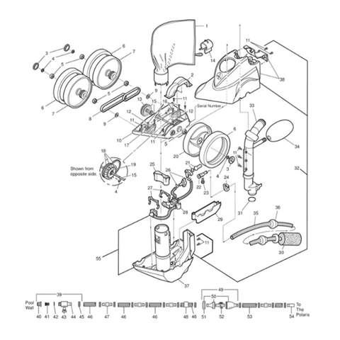 Polaris 360 Parts and Accessories