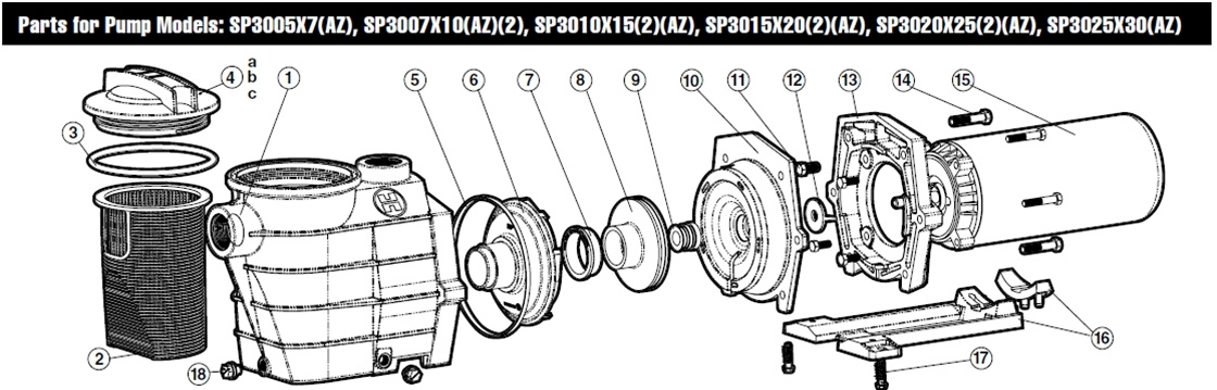 Parts List for Parts List: Super IITM SP3000X