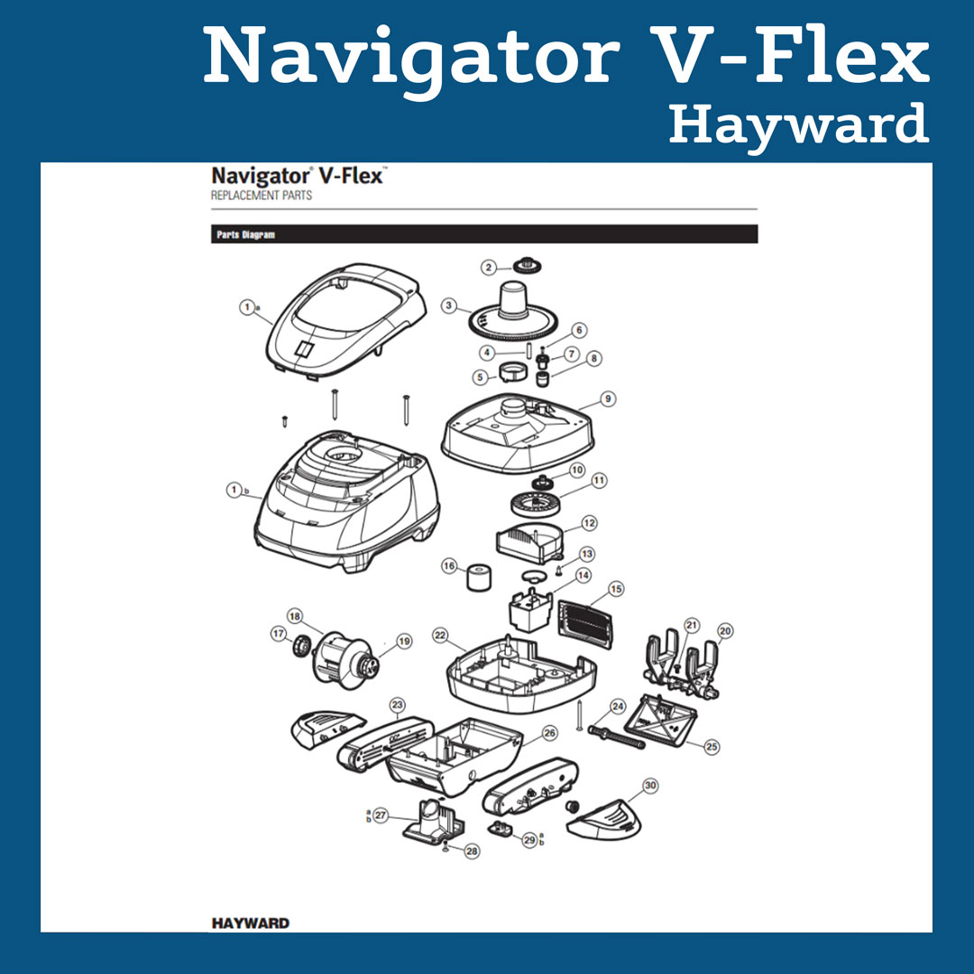 Parts Diagram for Hayward Navigator V-Flex