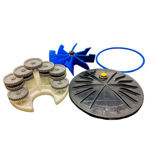 Blue Square Water Valve Replacement Parts