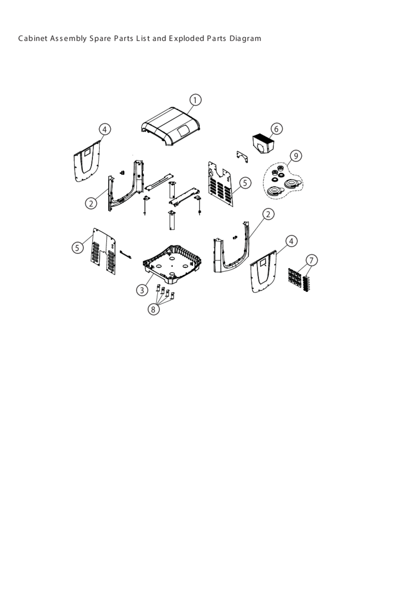 Parts List for Parts List: Jandy JXiQ Pool Heater 260 Natural Gas CuNi ASME Compliant (CuproNickel)