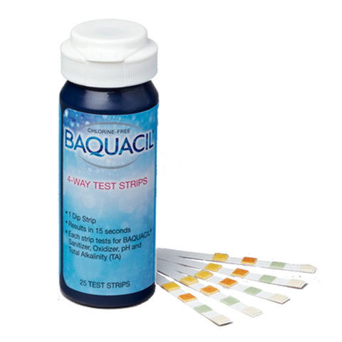 Baquacil Water Test Strips