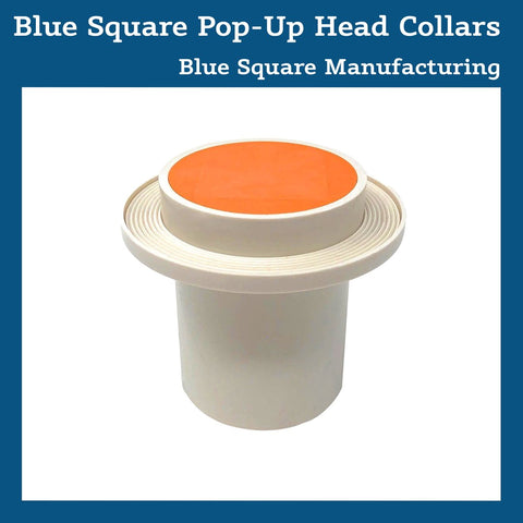 Blue Square Pop-Up Head Collars