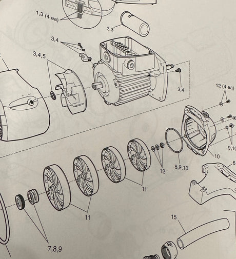 Booster Pump Parts