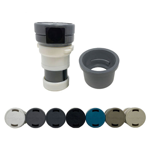 2" With Collar And Cap