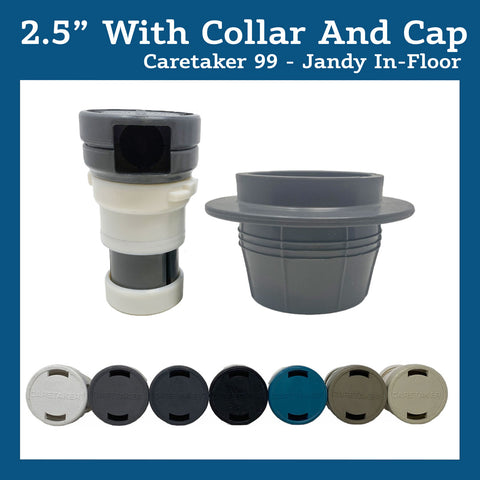 2.5" With Collar And Cap