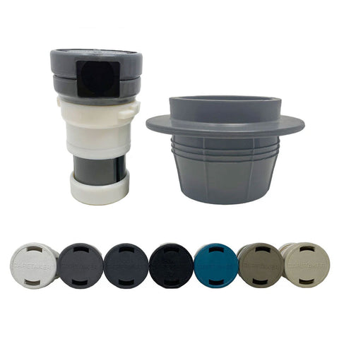 2.5" With Collar And Cap