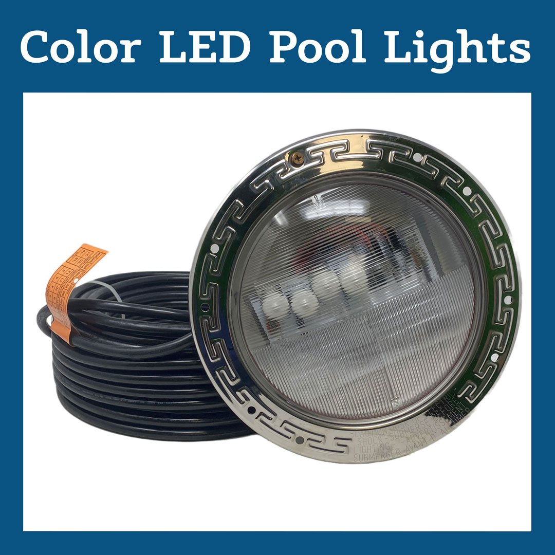 pool lights LED color