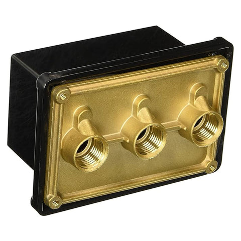 Pentair Junction Box Brass Base w/ Polycarbonate Cover