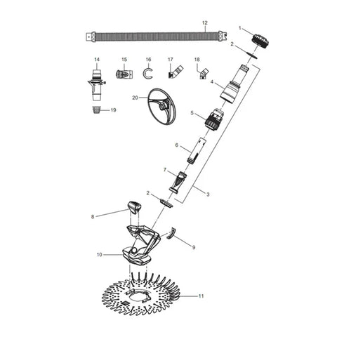 Zodiac TR2D Parts and Accessories