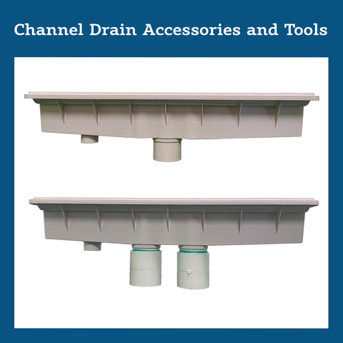 Channel Drain Accessories and Tools