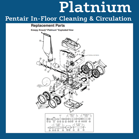 Pentair Platinum Cleaner Parts and Accessories