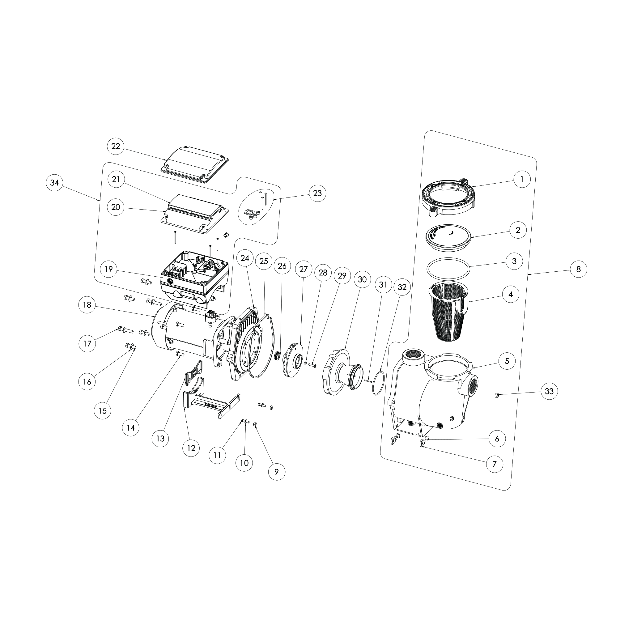 Parts List for Parts List: IntelliFlo i2