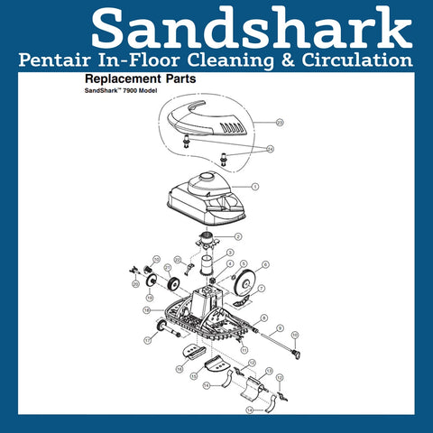 Pentair SandShark Parts and Accessories