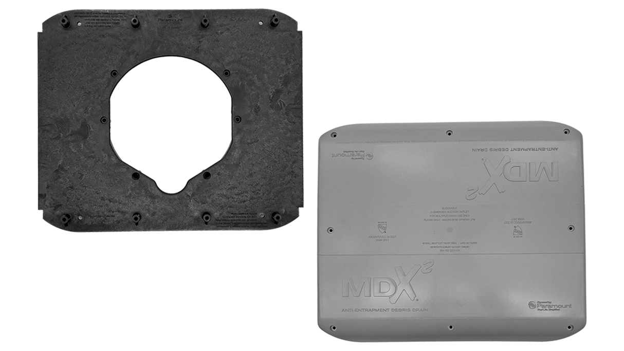 MDX2 Retro Concrete Vinyl Fiberglass Light Gray – 004-202-2221-08