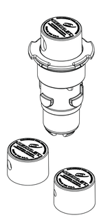 Paramount Pool Valet Retro Nozzle (Beige) — 004-502-5006-07 — manufacturer catalog diagram