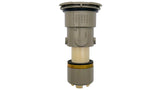 Paramount Vanquish Complete In-Floor Cleaning Head Step Nozzle with Caps - Taupe | 004-557-5025-04