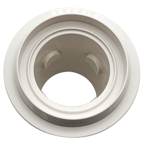 White Paramount PV3 smooth body collar cap on a white background